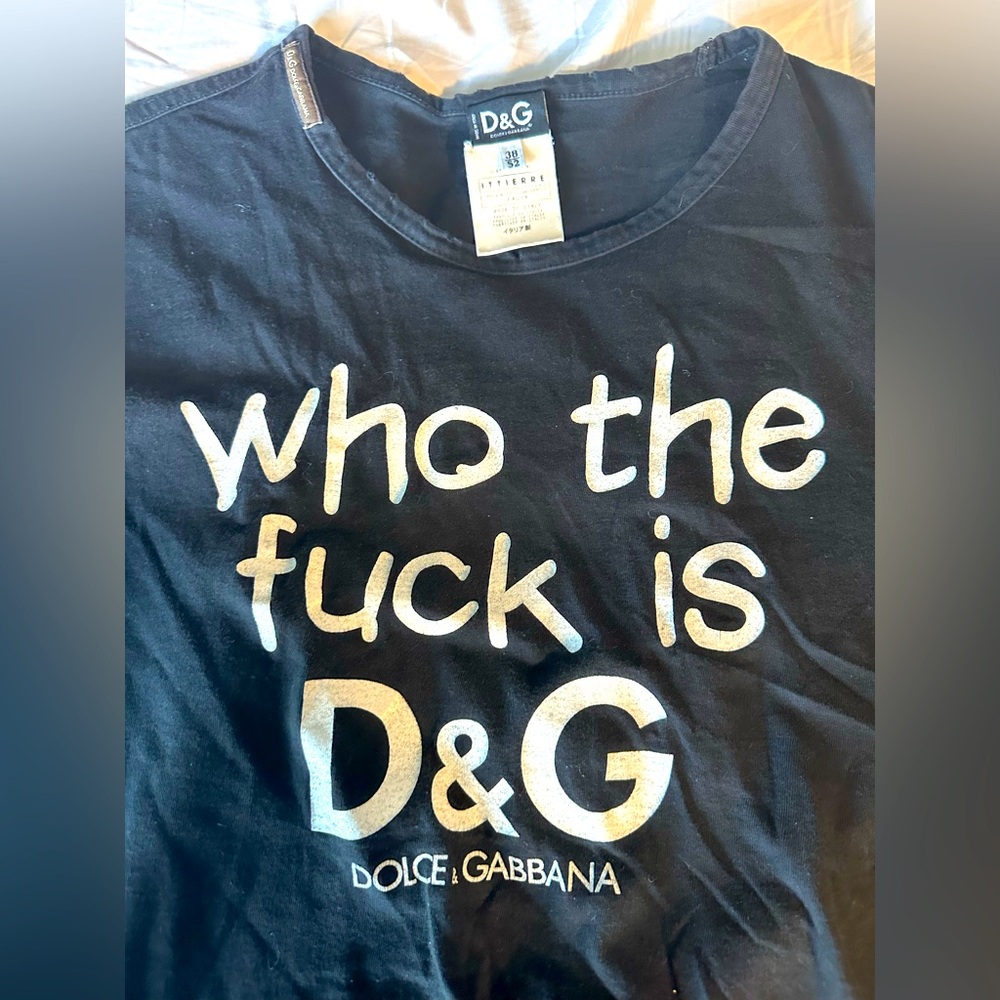 Dolce N Gabbana vintage T shirt